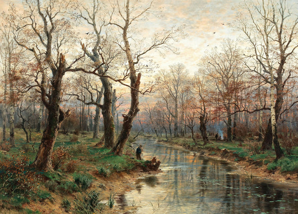 A Scene at Dusk in Late Autumn 1891