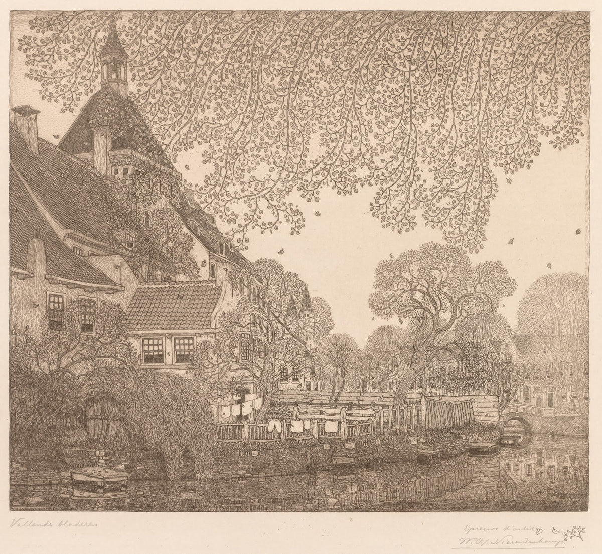 Falling Leaves Amersfoort 1907 1908