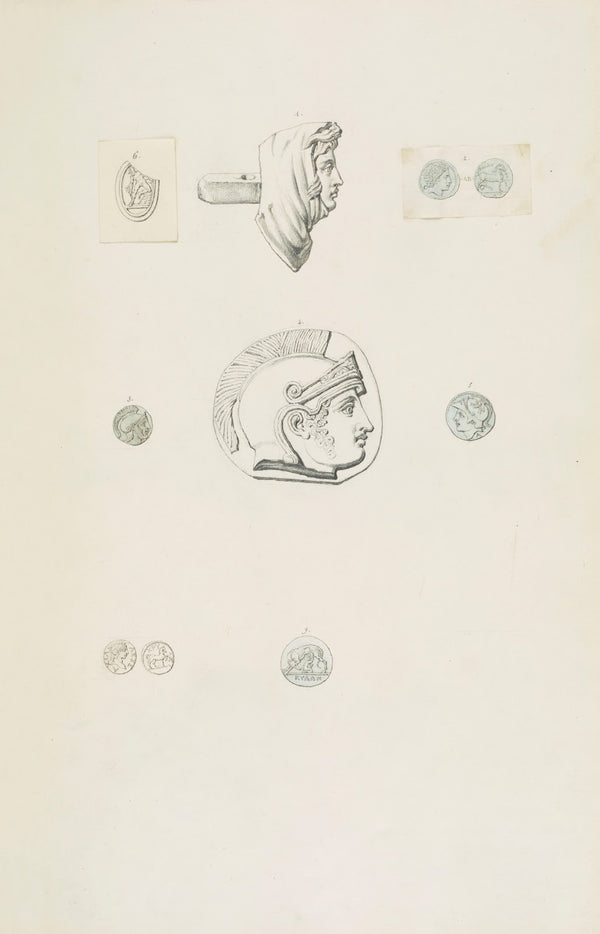 Monuments antiques dessinés Pl065 1830 1866