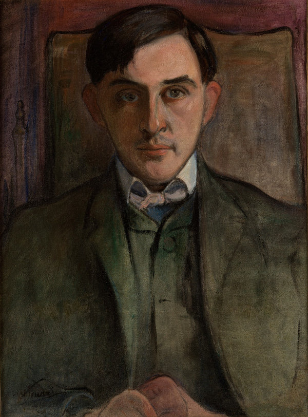 Portrait of Stanisław Ignacy Witkiewicz 1906 1916