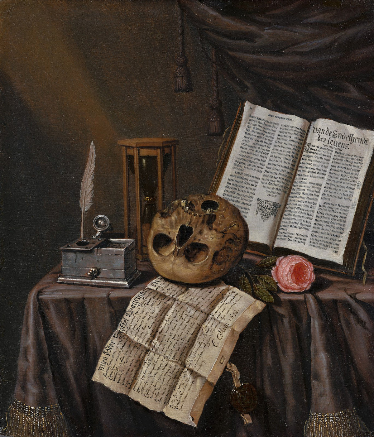 Vanitas Still Life 1675
