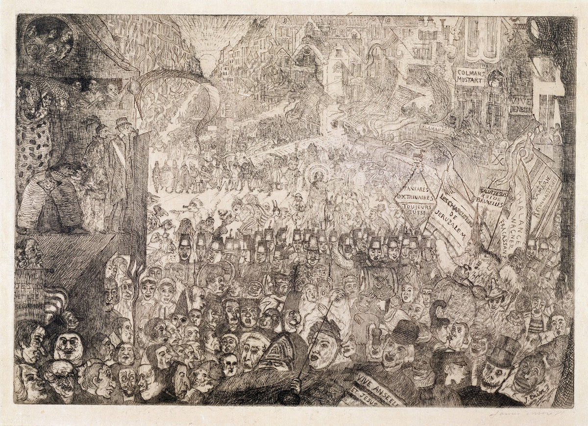 The Entry of Christ into Brussels 1898