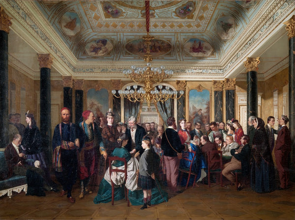 A Gaming Room in Wiesbaden 1864