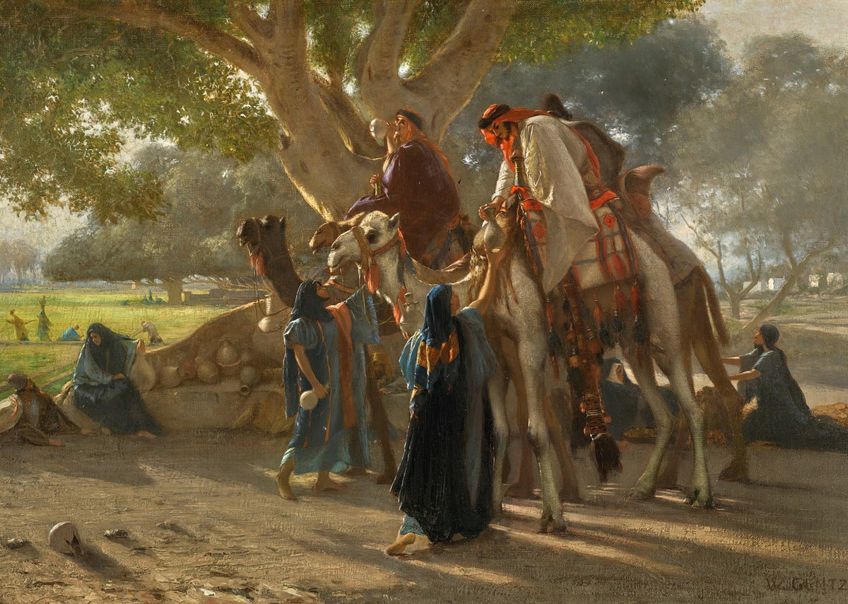 Halt By The Well 1865