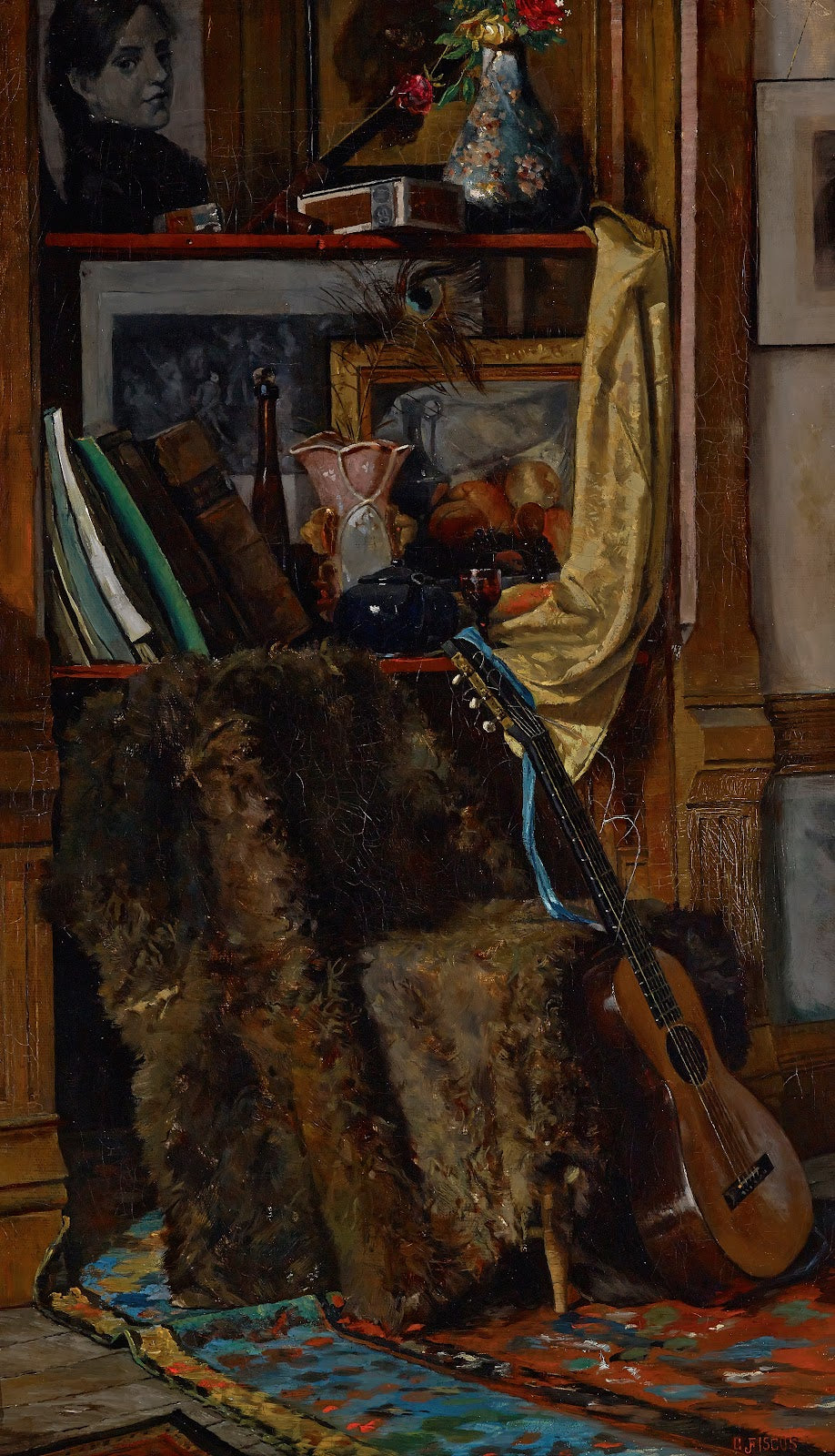 The Bachelor Boudoir Corner of the Studio 1883
