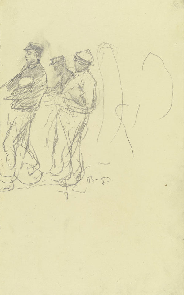Arbeiter aus der Großen Spinnerei von Edam ca 1894
