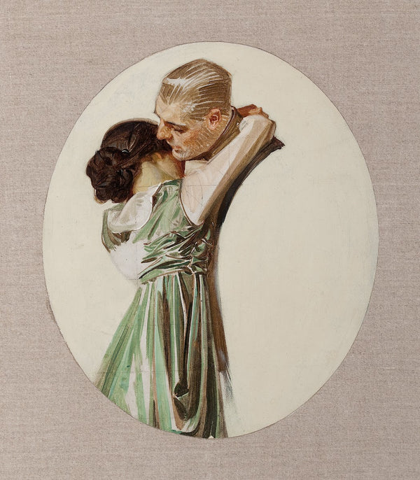 Preliminary study for Saturday Evening Post May 19 1917