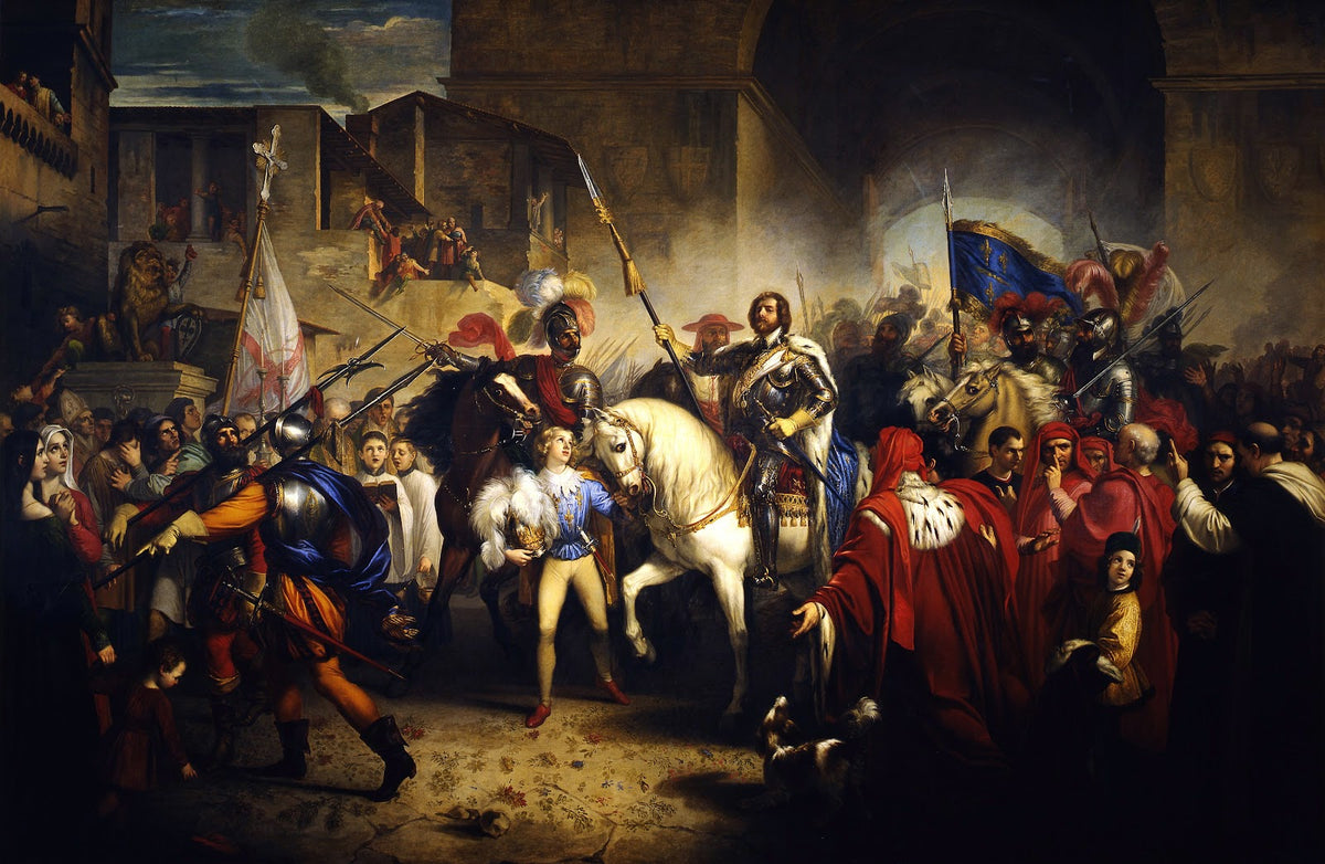 Entry of Charles VIII into Florence 1829