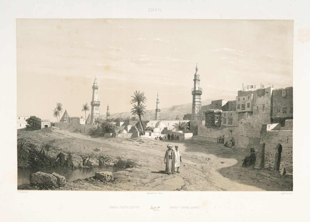 Girgeh Haute Égypte Girgeh Upper Egypt 1851