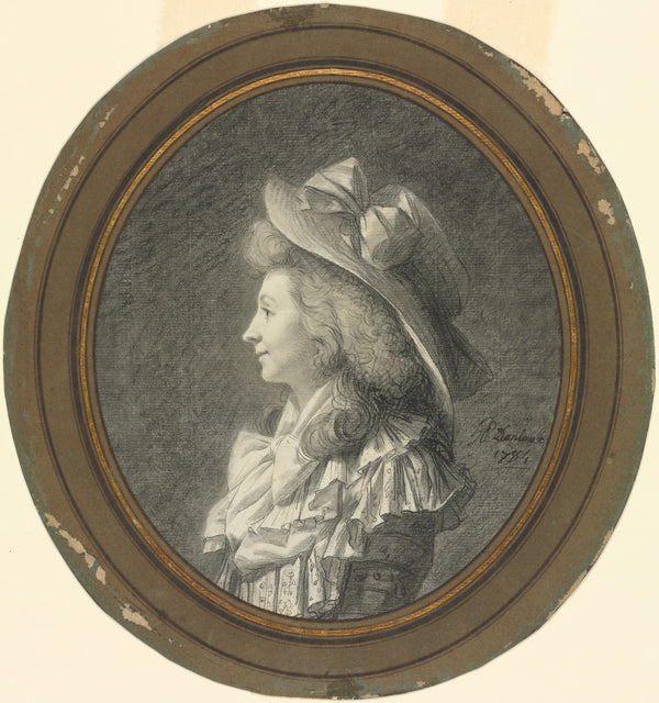Woman in Profile Turned to the Left 1784