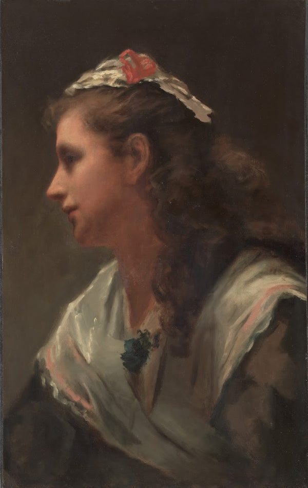 His First Model Miss Russell c 1873