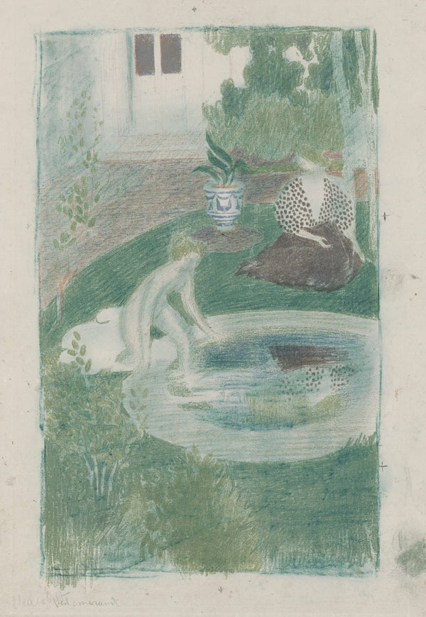 Le reflet dans la fontaine 1897