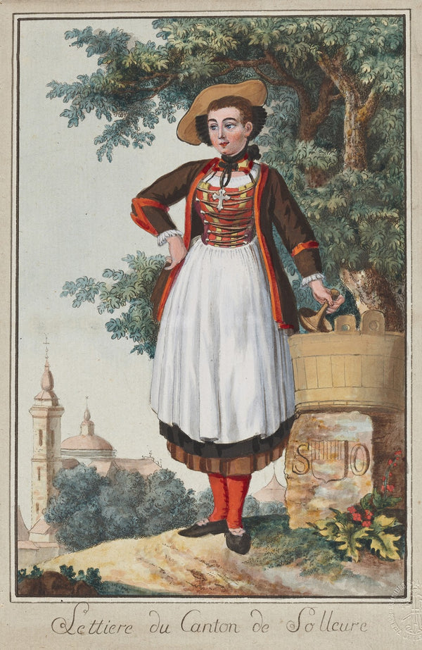 Lettiere du Canton de Solleure 1792
