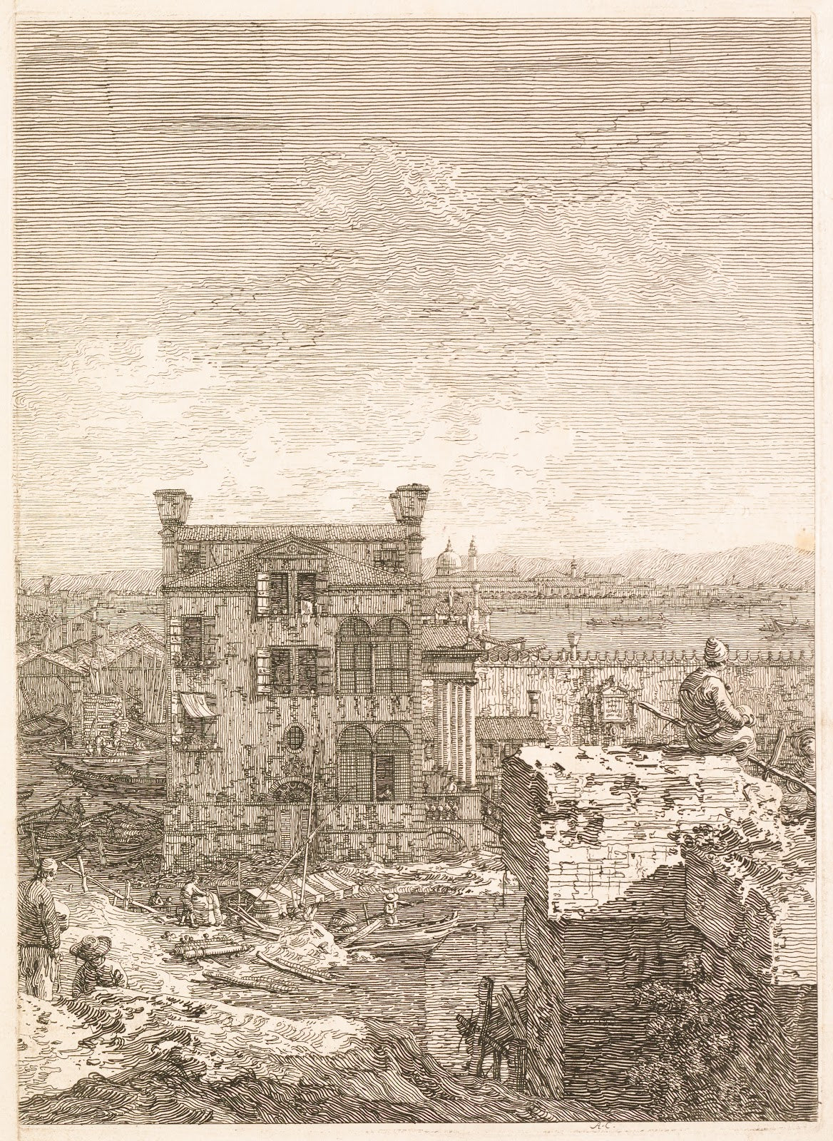 A House Surrounded by Six Columns 17351746