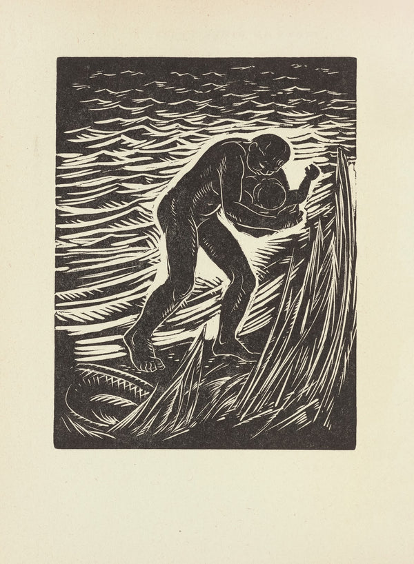 She hide the Pican in the river grass 1946