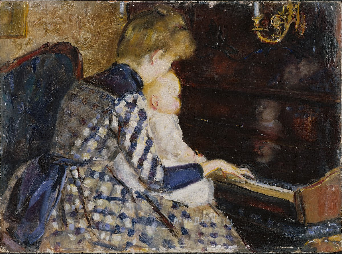 At the Piano 1890