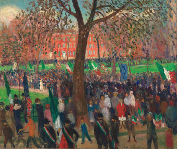 Parade Washington Square 1912