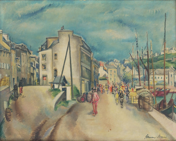 Port in Audierne 1935