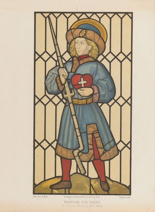 St Quentin Vitrail du XVme Siècle 1859 1864