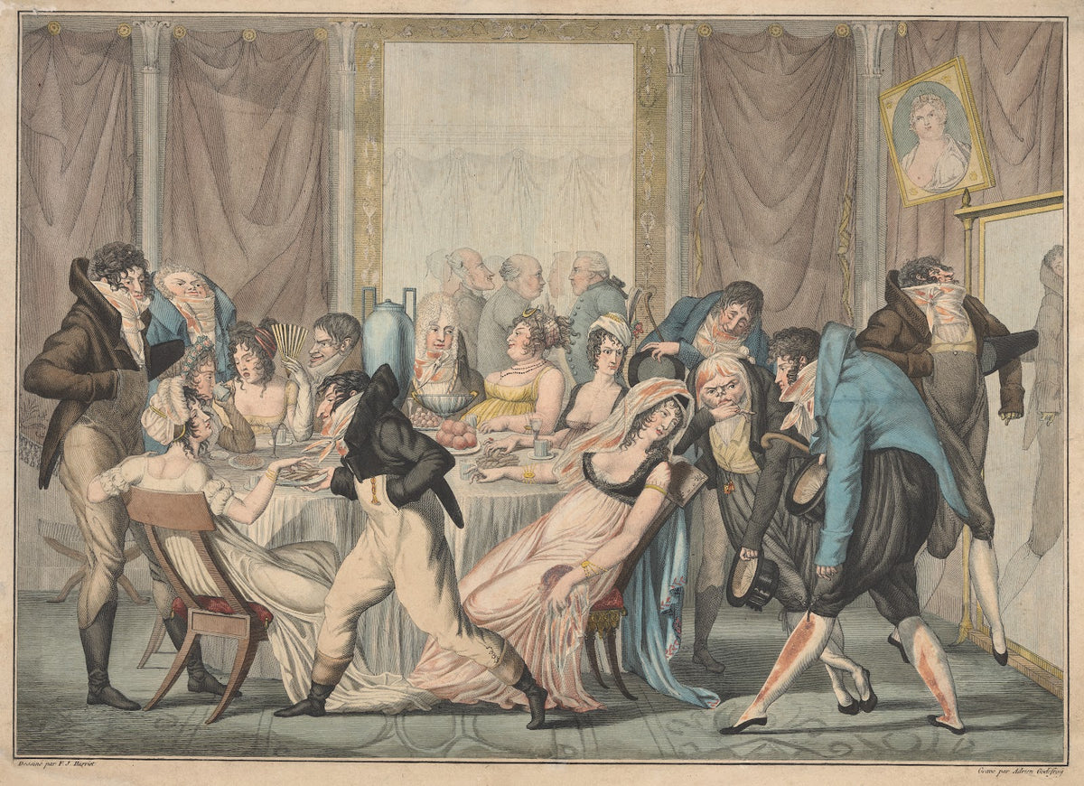 Tea Parisian Supreme bon ton at the beginning of the 19th century