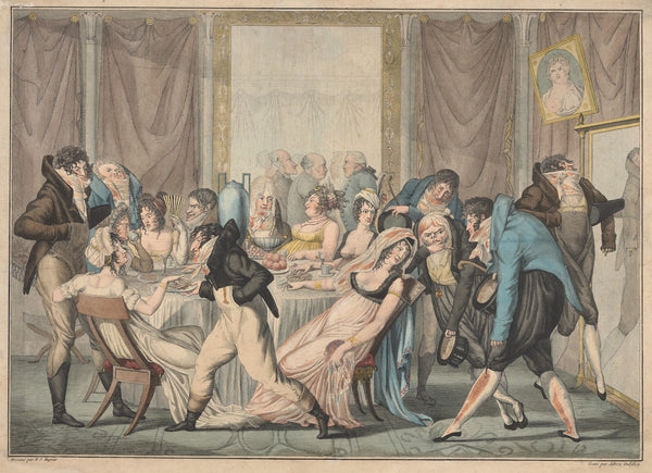 Tea Parisian Supreme bon ton at the beginning of the 19th century