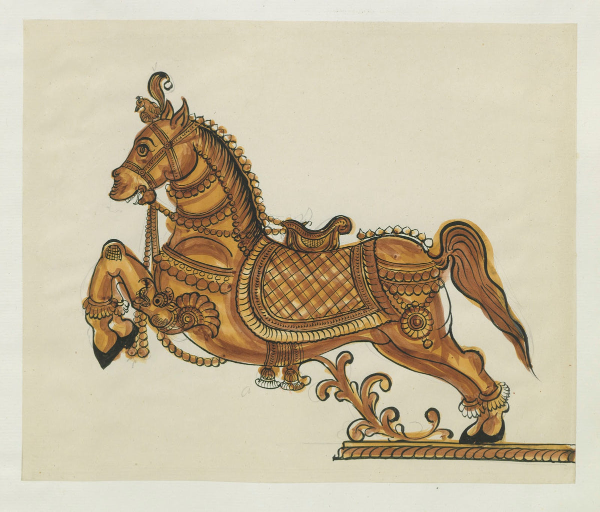 Paintings from the Chidambaram Shrine Pl108 1820 1830