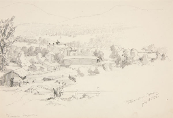 View ofWilliamstown 1865