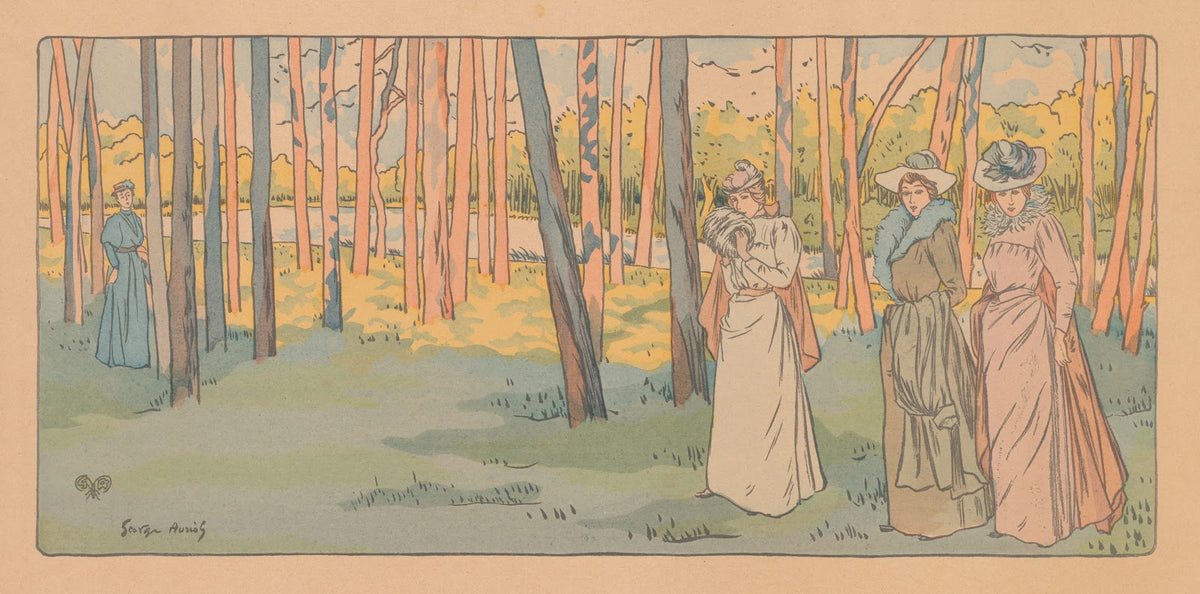 Promenade sur Bois c 1900
