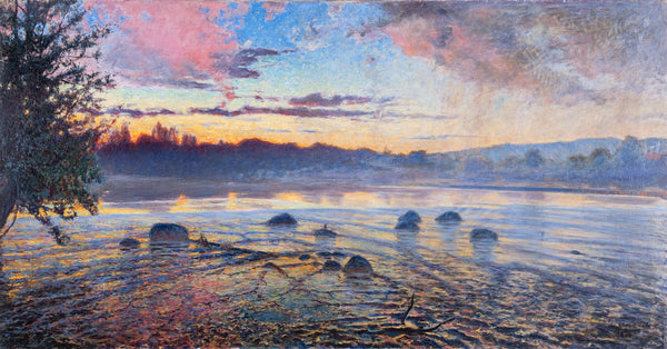 Evening at Motala River 1894