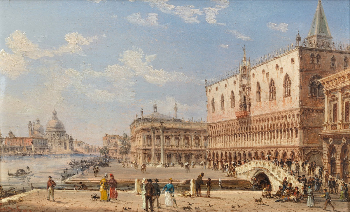Doges Palace with the Ponte della Paglia