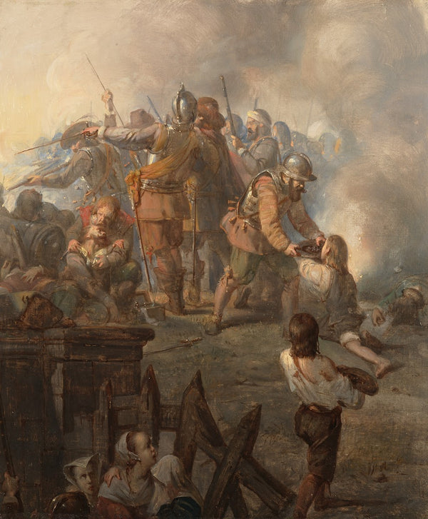 The heroic defense of Aardenburg Anno 1672 1835 1897