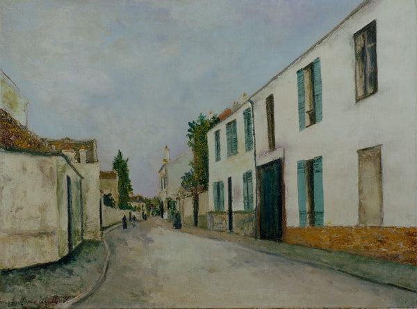 Street Scene Rue devillage 1910