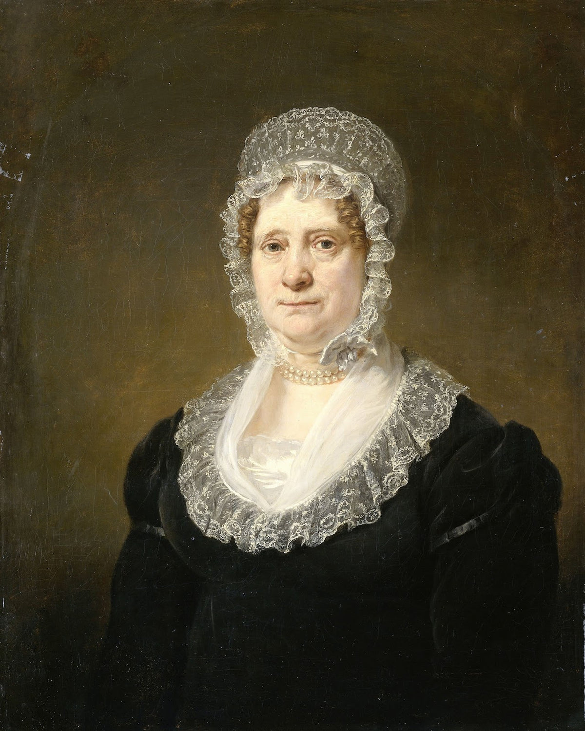 Portrait of Sara de Haan Widow of the Amsterdam Underwriter Cornelis Hartsen 182