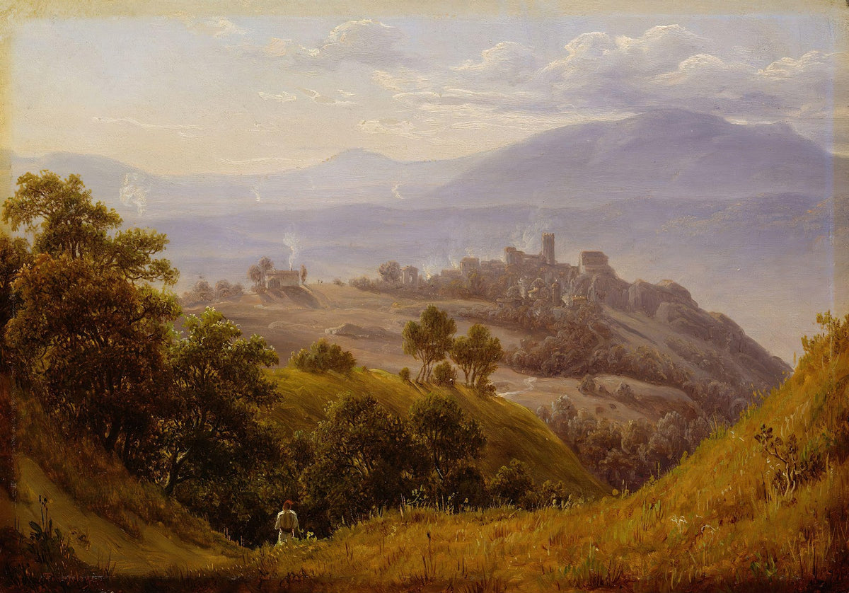 View of Olevano 1834