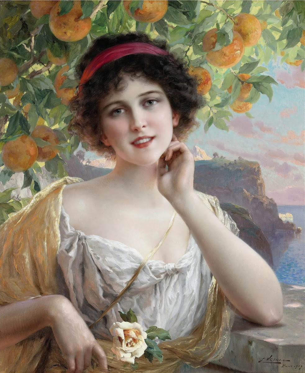 Beauty under the Orange Tree 1919