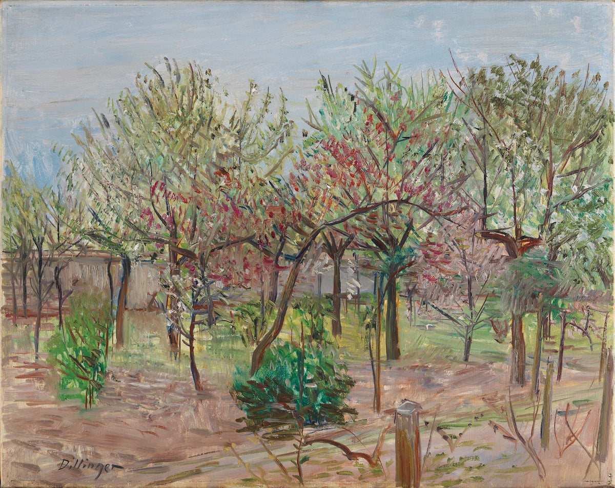 Blühender Obstgarten 1927