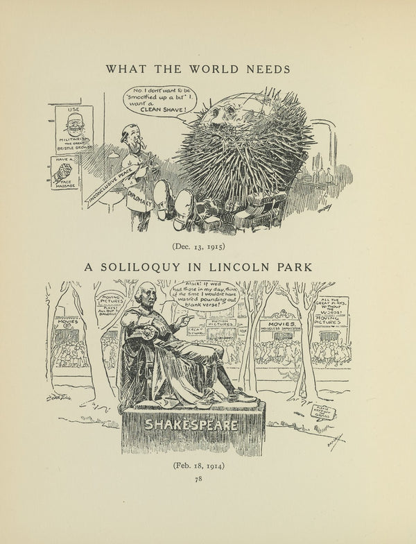 What The World Needs A Soliloquy In Lincoln Park 1914 1915