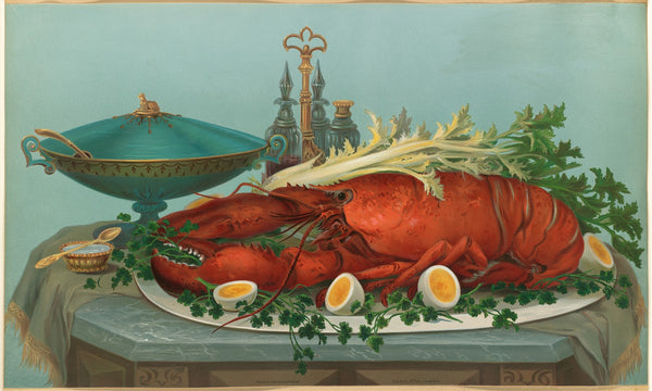 Lobster Eggs Celery 1877