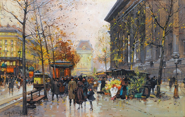 Le Marché Aux Fleurs La Madeleine