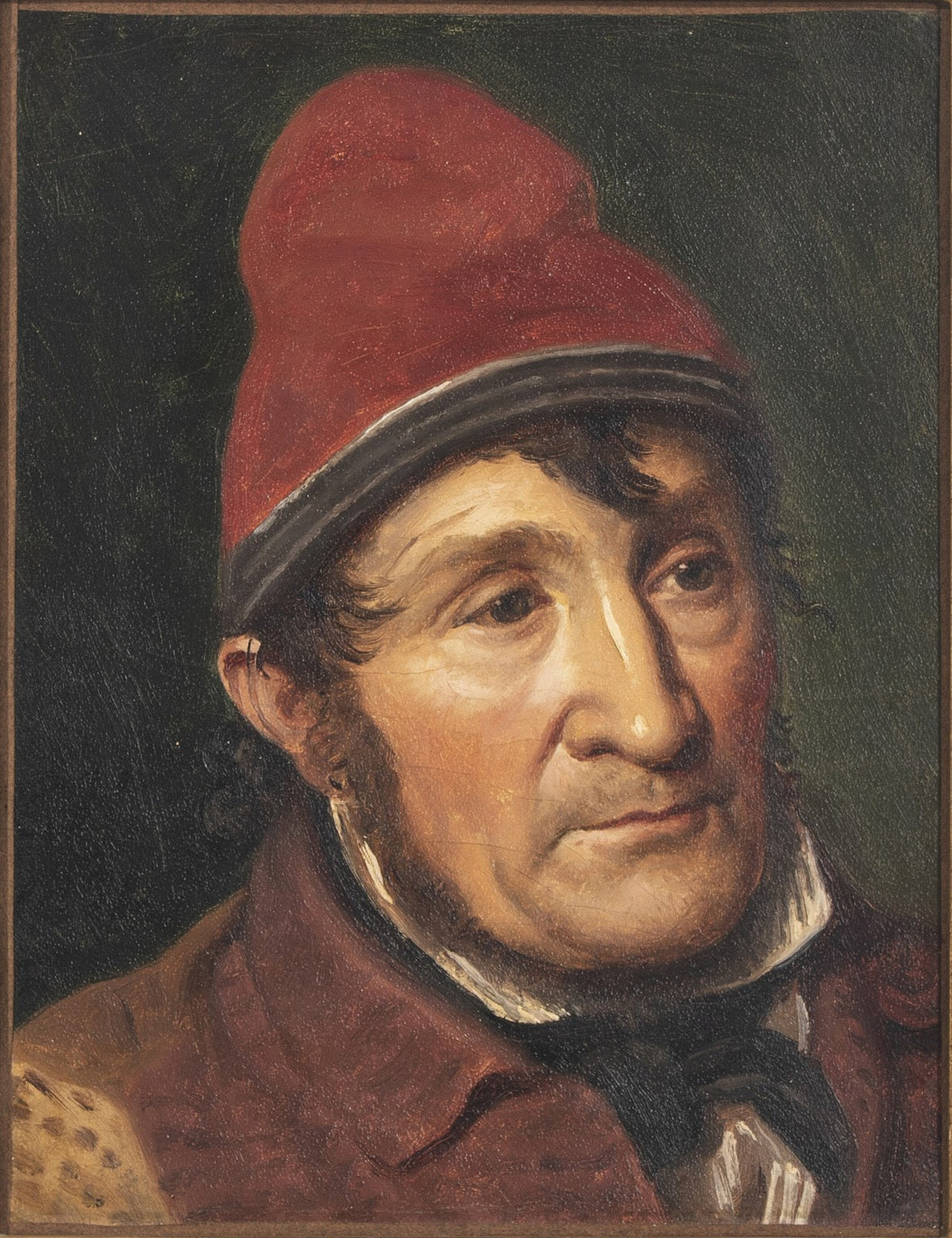 Portræt af Jean Holm Lem i Bombebøssen 1851