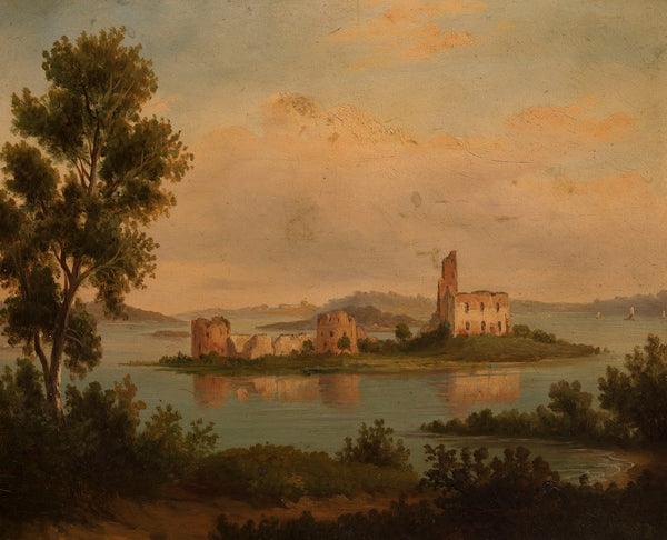 Castle in Trakai c 1845 c 1851