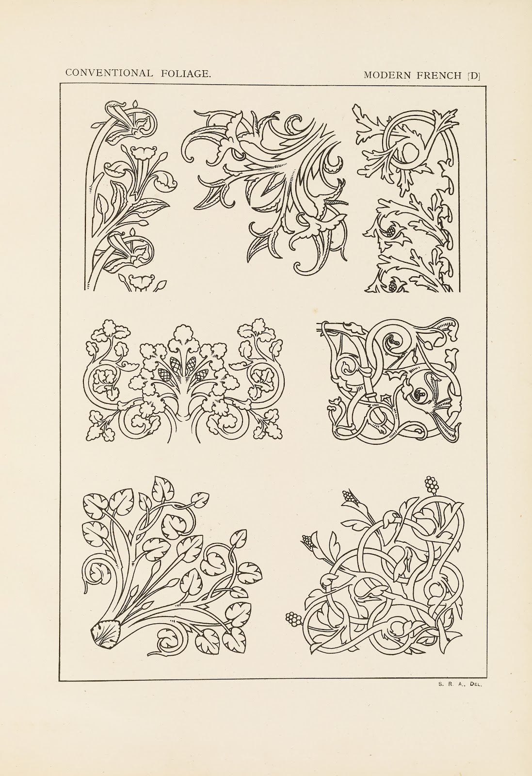 Outlines of ornament in the leading styles Pl59 1881