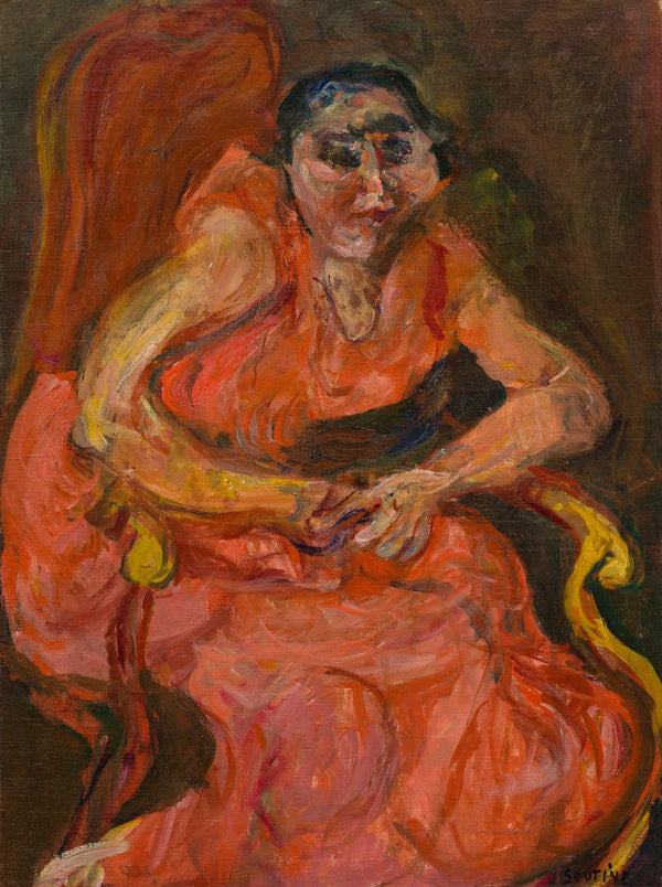 Woman in Pink c1924