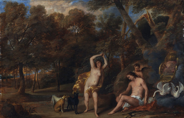 Venus Bewailing the Slain Adonis 1649 1659