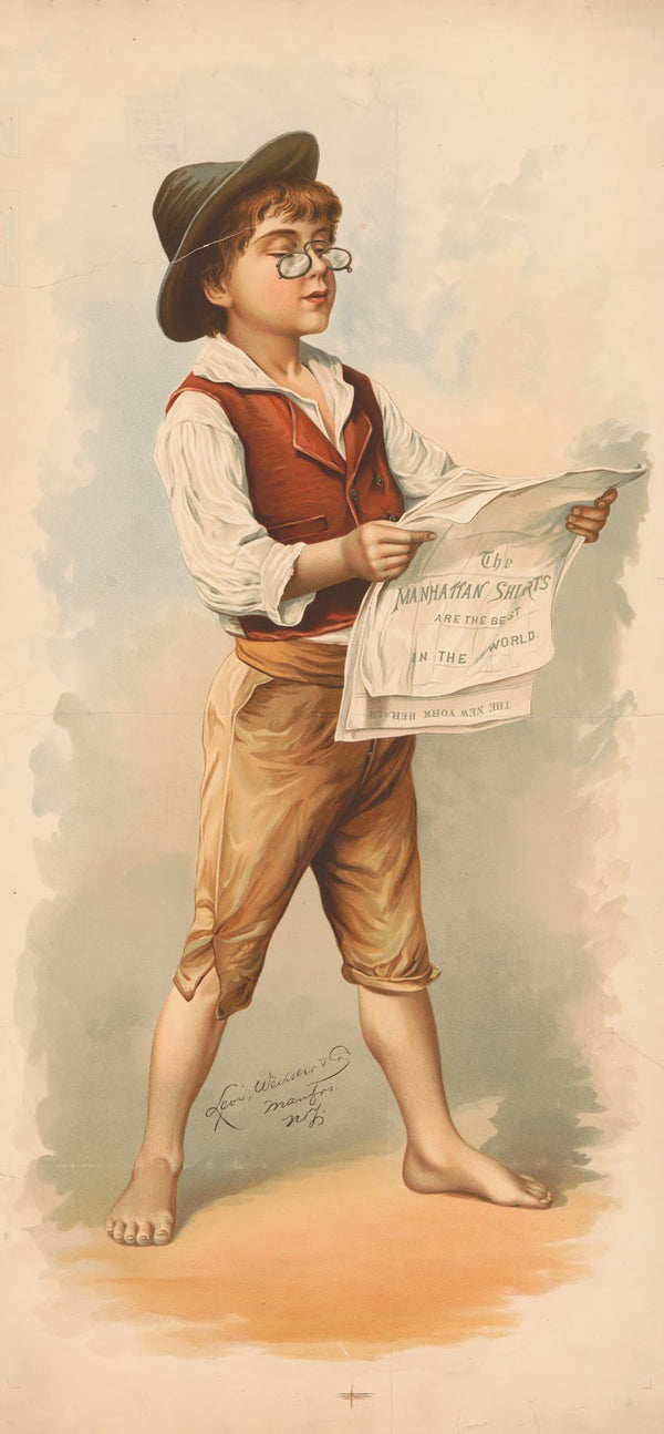 The Manhattan shirts are the best in the world 1888