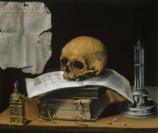 Vanitas Still Life With Skull 1630