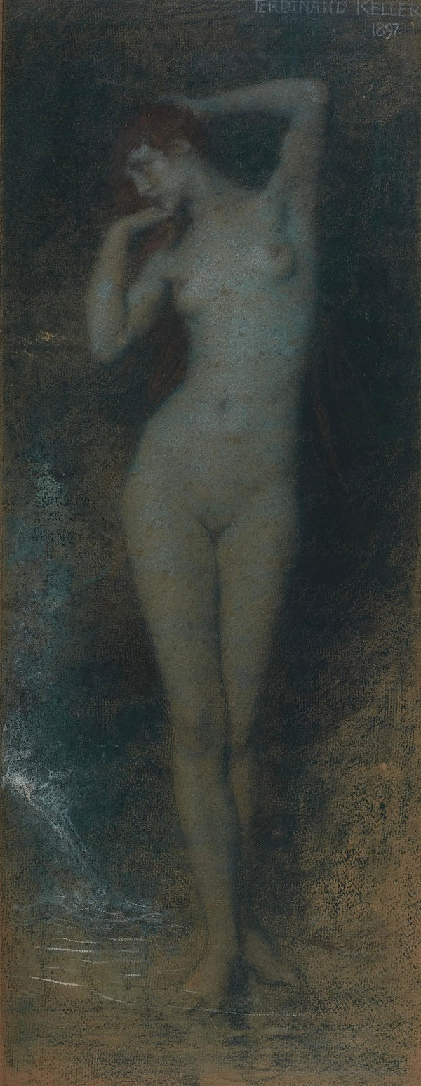 Stehender weiblicher Akt 1897