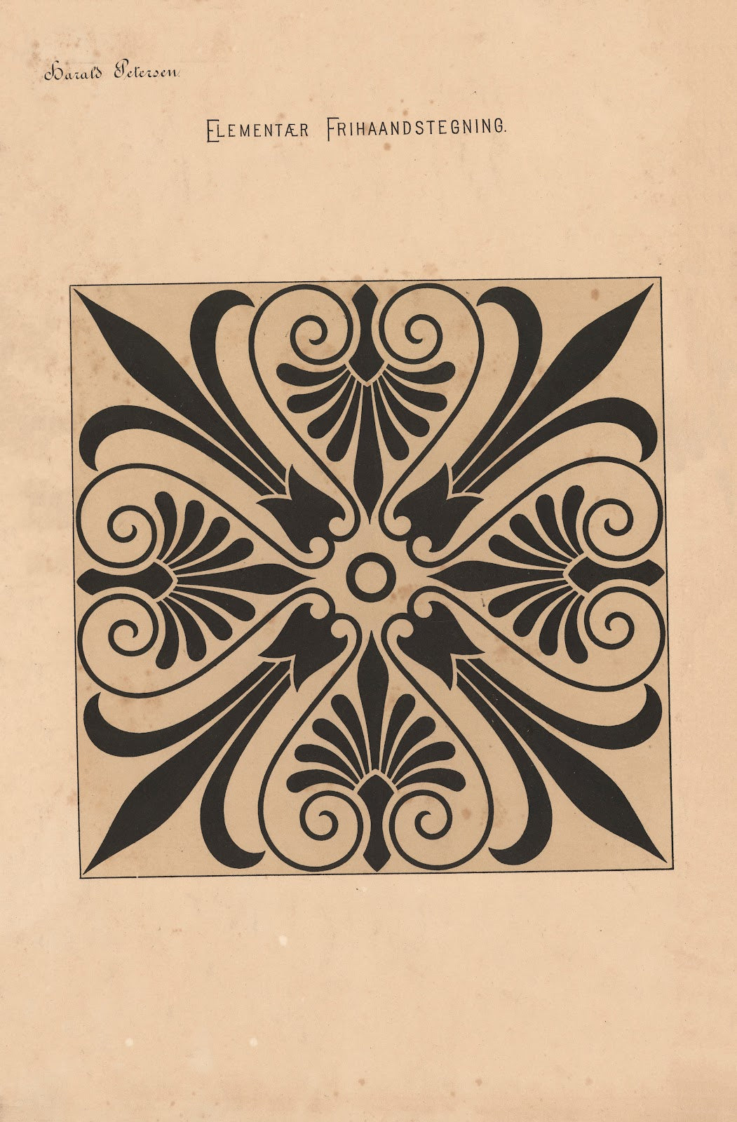 Elementary Freehand Drawing Pl40 1909