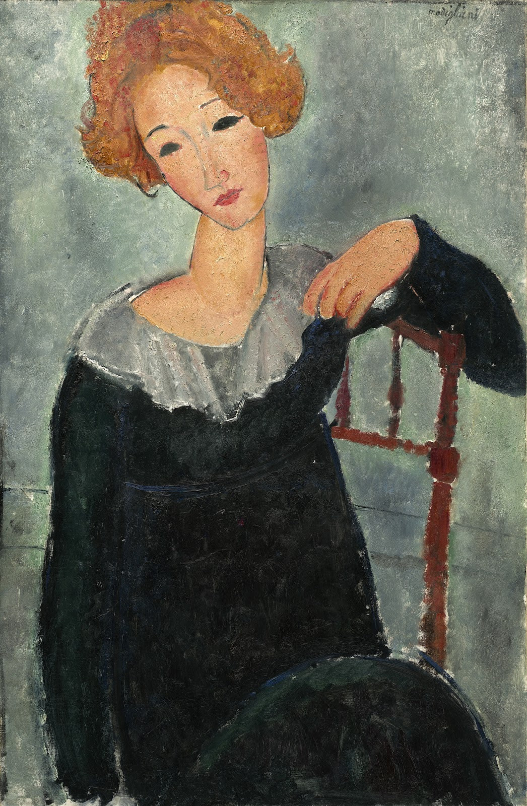 Woman with Red Hair 1917