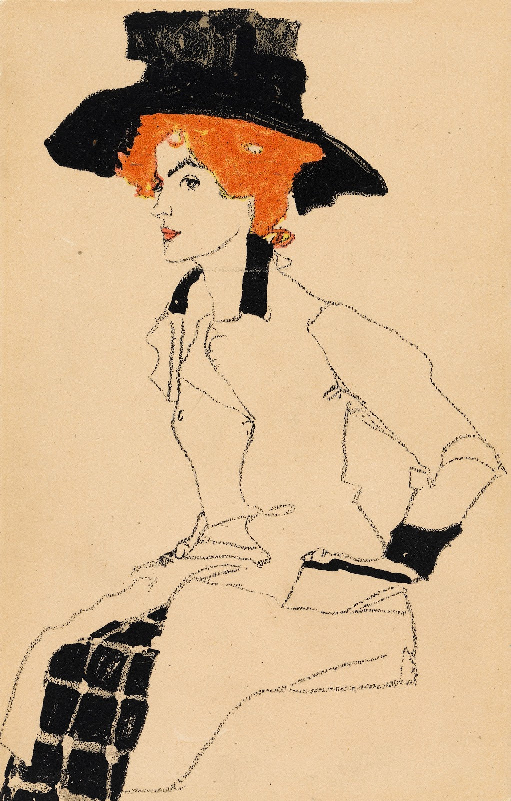 Nr 289 Damenporträt 1910